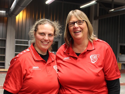 Foto Willi Veit: Links Franziska Dücker, rechts Petra Gruber