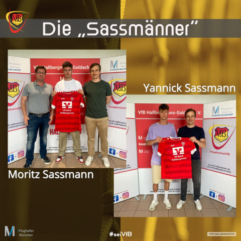 Neu beim VfB : Das Brüderpaar Sassmann