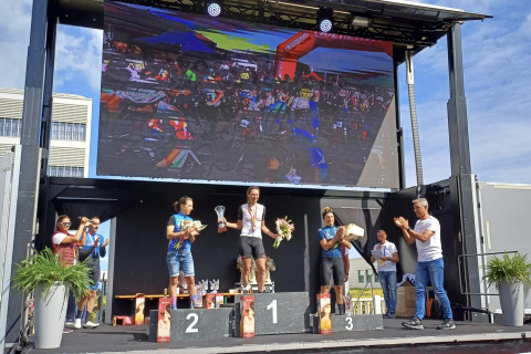 VfB-Mitglied Mona Dietl gewinnt das Nove Colli Rennradrennen