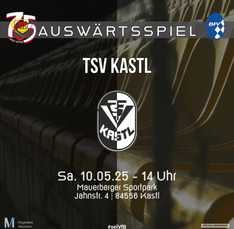 1. Mannschaft zu Gast beim TSV Kastl