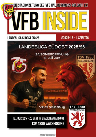 Erste Ausgabe VfB Inside 25/26