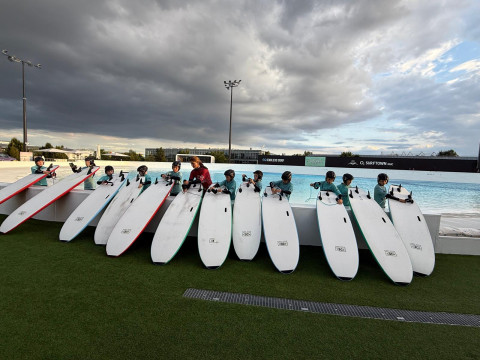Statt Fußball einfach mal surfen