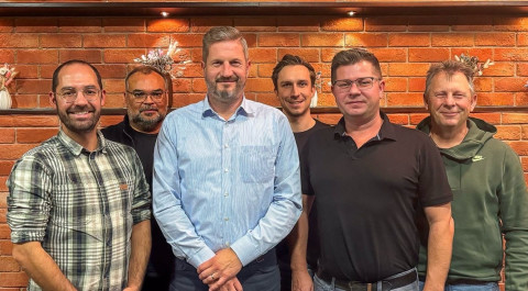 Habel,  Gilch und  Küchle leiten zukünftig gemeinsam den  Fußballförderverein