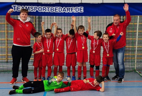 U9  wird Dritte beim REWE-Cup