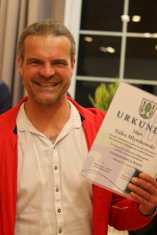 VfB-ler für Ihren Einsatz beim Neujahresempfang der Gemeinde geehrt