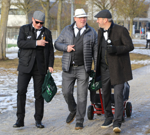 VfB beteiligt sich am Leiterwagenumzug