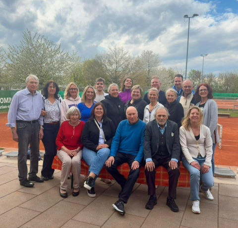 Tennisabteilung feiert 50jähriges Bestehen