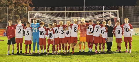 WAS FÜR EIN STATEMENT!  U15 FEIERT EINEN SENSATIONELLEN 7:1-SIEG